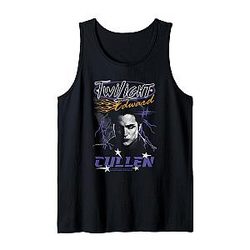 Twilight Edward Cullen Vintage Y2K Lightning Collage Movie Tank