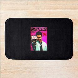 FIGHT CLUB CUSTOM PRINT EDWARD NORTON BRAD PITT MOVIE FAN BATH MAT