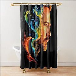 Portrait of Edward Norton Shower Curtain