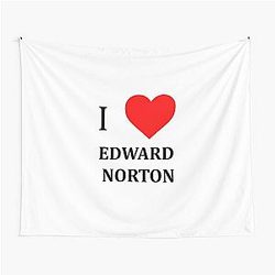 I Heart Edward Norton Tapestry