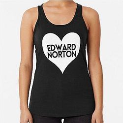 Love Edward Norton Racerback Tank Top