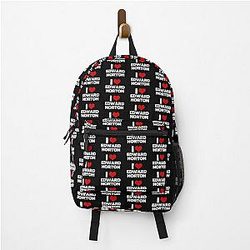 I Love Edward Norton Backpack