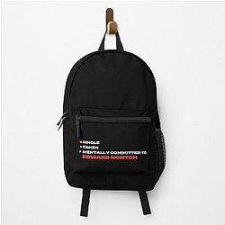 Mentally Committed to Edward Norton Backpack