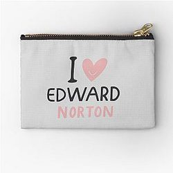 I Love Edward Norton Pouch