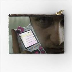 Hello It's Edward Norton Zipper Pouch