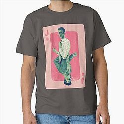 Fight Club Jack of Clubs Playing Card Edward Norton and Brad Pitt Classic T Shirt