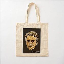 Edward Norton portrait Cotton Bag