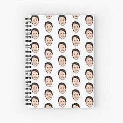 Edward Norton Spiral Notebook