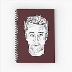 Edward Norton Spiral Notebook