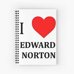 I Heart Edward Norton Notebook
