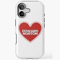 I Heart Edward Norton iPhone Tough Case