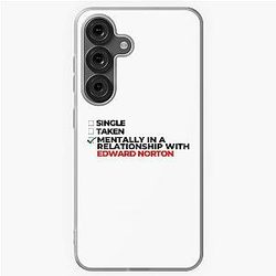 Mentally In Relationship With Edward Norton Samsung Galaxy Case