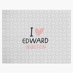 I Love Edward Norton Jigsaw Puzzle becomes 
I Love Edward Jigsaw Puzzle