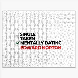 Mentally Dating Edward Norton Puzzle