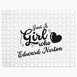 Just A Girl Who Loves Edward Norton Puzzle