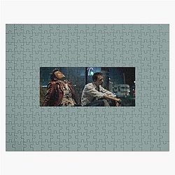 Fight Club photo with Brad Pitt and Edward Norton  Jigsaw Puzzle