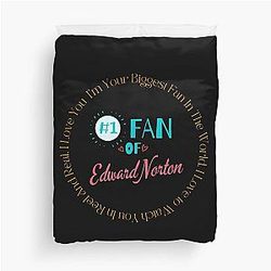 Fan of Edward Norton Duvet Cover