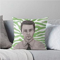 Fight Club Edward Norton Throw Pillow