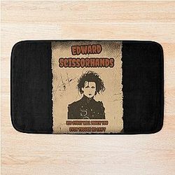 Vintage Edward Scissorhands 1990 Bath Mat