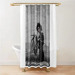 Edward Scissorhands haircuts Shower Curtain