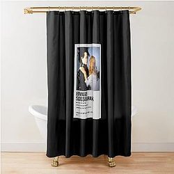 Edward Scissorhands Poster Shower Curtain