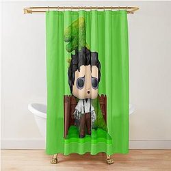 Edward Scissorhands Dino Hedge Shower Curtain