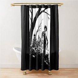 Edward Scissorhands Poster T-Shirt Curtain