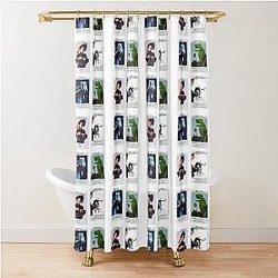 Edward Scissorhands Movie T Shirt Shower Curtain
