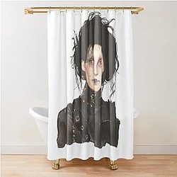 Edward Scissorhands Shower Curtain