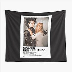 Edward Scissorhands Poster Classic Tapestry
