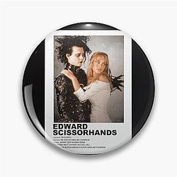 Edward Scissorhands Poster Classic Pin