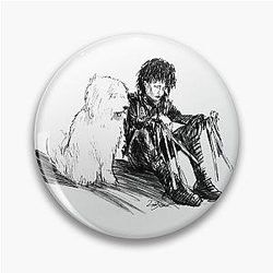 Edward Scissorhands and a dog. Pin