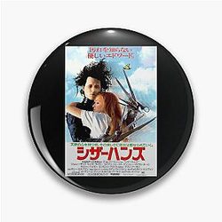 Edward Scissorhands Japan Pin