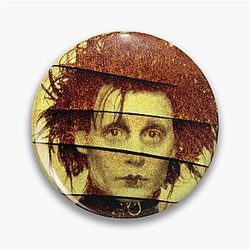 Edward Scissorhands - Souvenir photos from the personal family album by Fausto Novelli F and N Pin