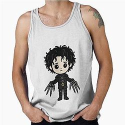 Kawaii Edward Scissorhands Tank Top