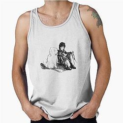 Edward Scissorhands and Dog Tank Top