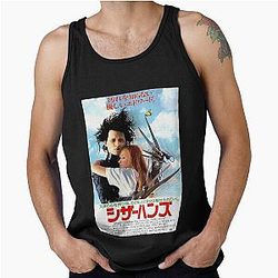 Edward Scissorhands Japan Tank Top