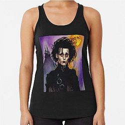 Edward Scissorhands Racerback Tank