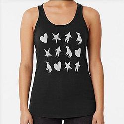 Edward Scissorhands Racerback Tank Top