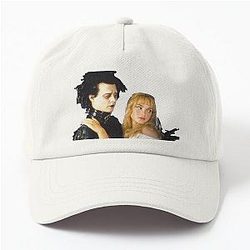 Edward Scissorhands and Dad Hat
