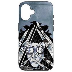 iPhone 16 Edward Scissorhands Behind Scissors Comic Logo Case