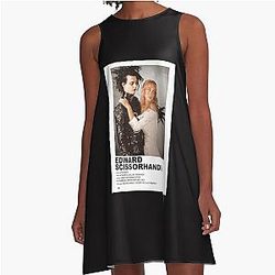 Edward Scissorhands A-Line Dress
