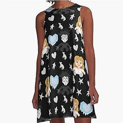 Edward Scissorhands (Winter Love A-Line Dress)