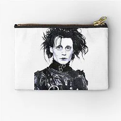 Johnny Depp Edward Scissorhands Zip Pouch