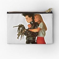 Edward Scissorhands and Kim Zipper Pouch