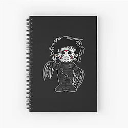 Edward Scissorhands Spiral Notebook