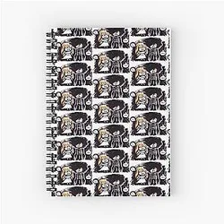 Edward Scissorhands Spiral Notebook