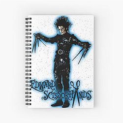 Edward Scissorhands Sticker Notebook