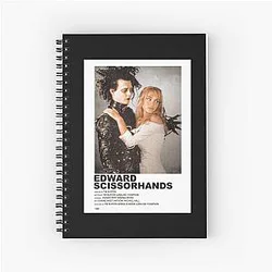 Edward Scissorhands Classic Spiral Notebook