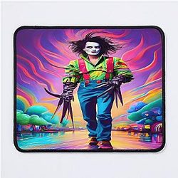 Johnny Depp Edward Scissorhands Fan Art Mouse Pad